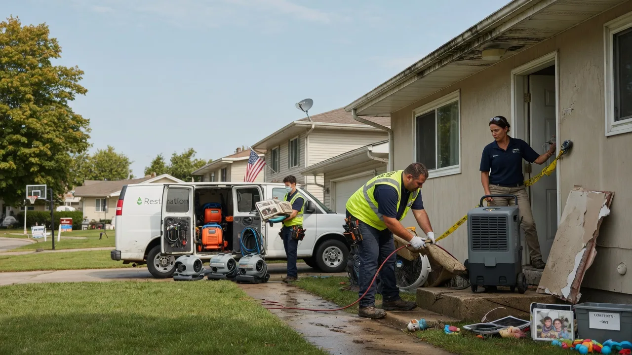 Water Damage Restoration in Ness City, KS near me